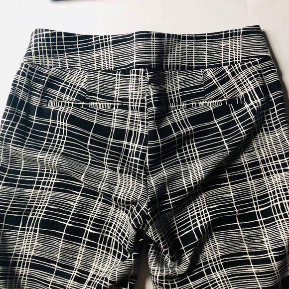 LOFT black / cream printed pants - Picture 6 of 6